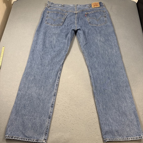 Levis 501 Jeans Mens 40x36 Original Fit Straight Leg Button Fly 501-0115 NWOT - Picture 3 of 7